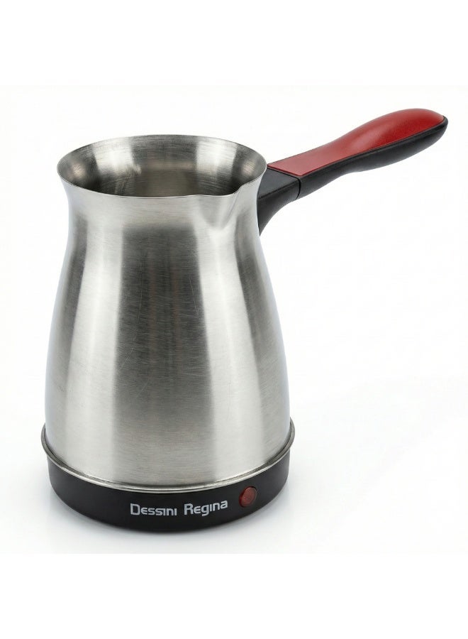 Dessini Regina Electric Turkish Coffee Maker OR-202 Capacity 0.5L with Stainless Steel Coffee Pot for Coffee Tea and Milk - Image 3